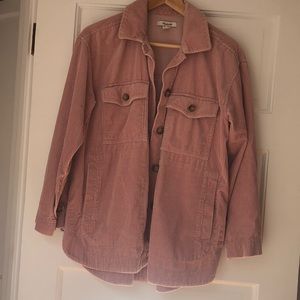 Madewell corduroy shirt jacket